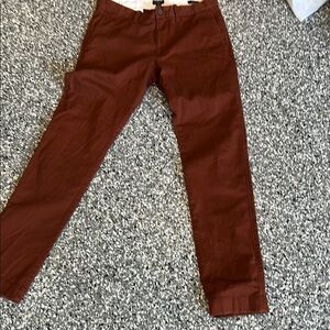 J. Crew Men's Chinos in Rich Brown